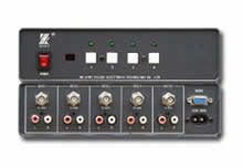 ZHK YH-SW4AV 4路音视频信号切换器