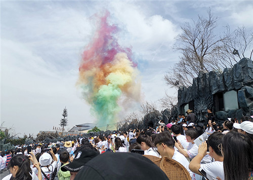 《魔法公主》实景演出现场拍摄