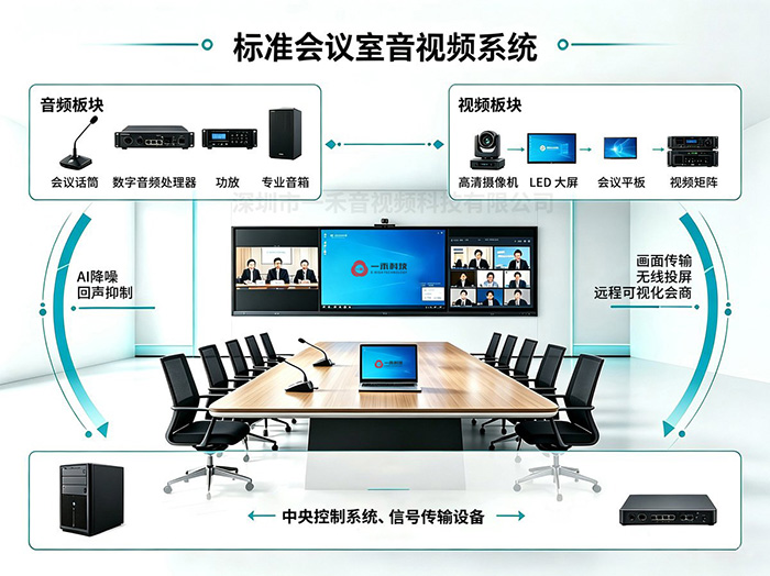 会议室音视频系统包含哪些设备