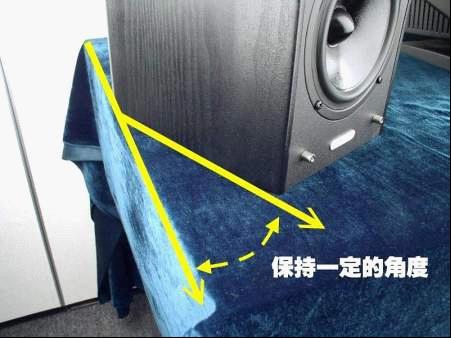 近声场保持一定角度
