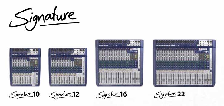 Signature模拟调音台