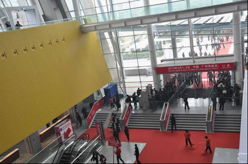 琶洲会展中心现场